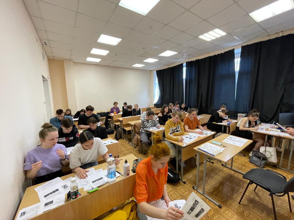 В ЕГТИ прошел «Диктант Победы»